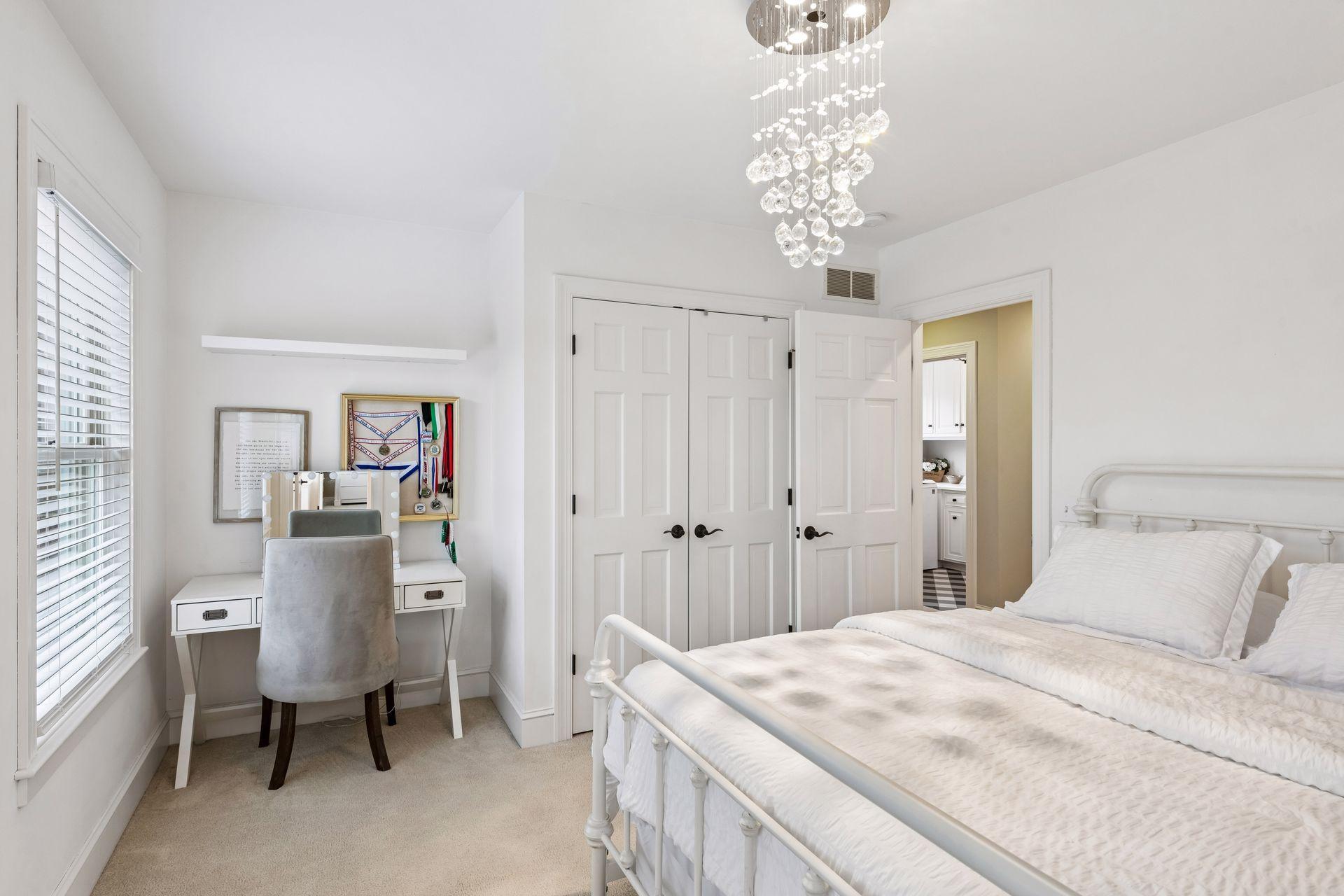 All 5 Upper-Level bedrooms have direct bath access
