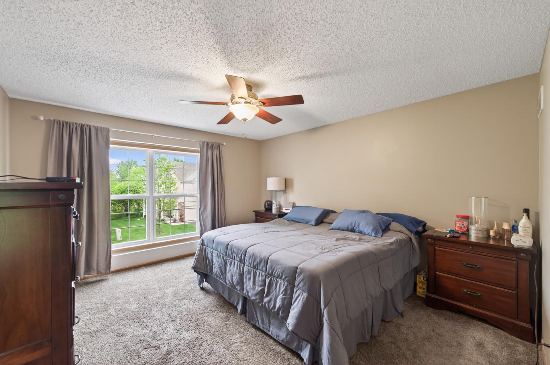 Bedroom one on upper level.
