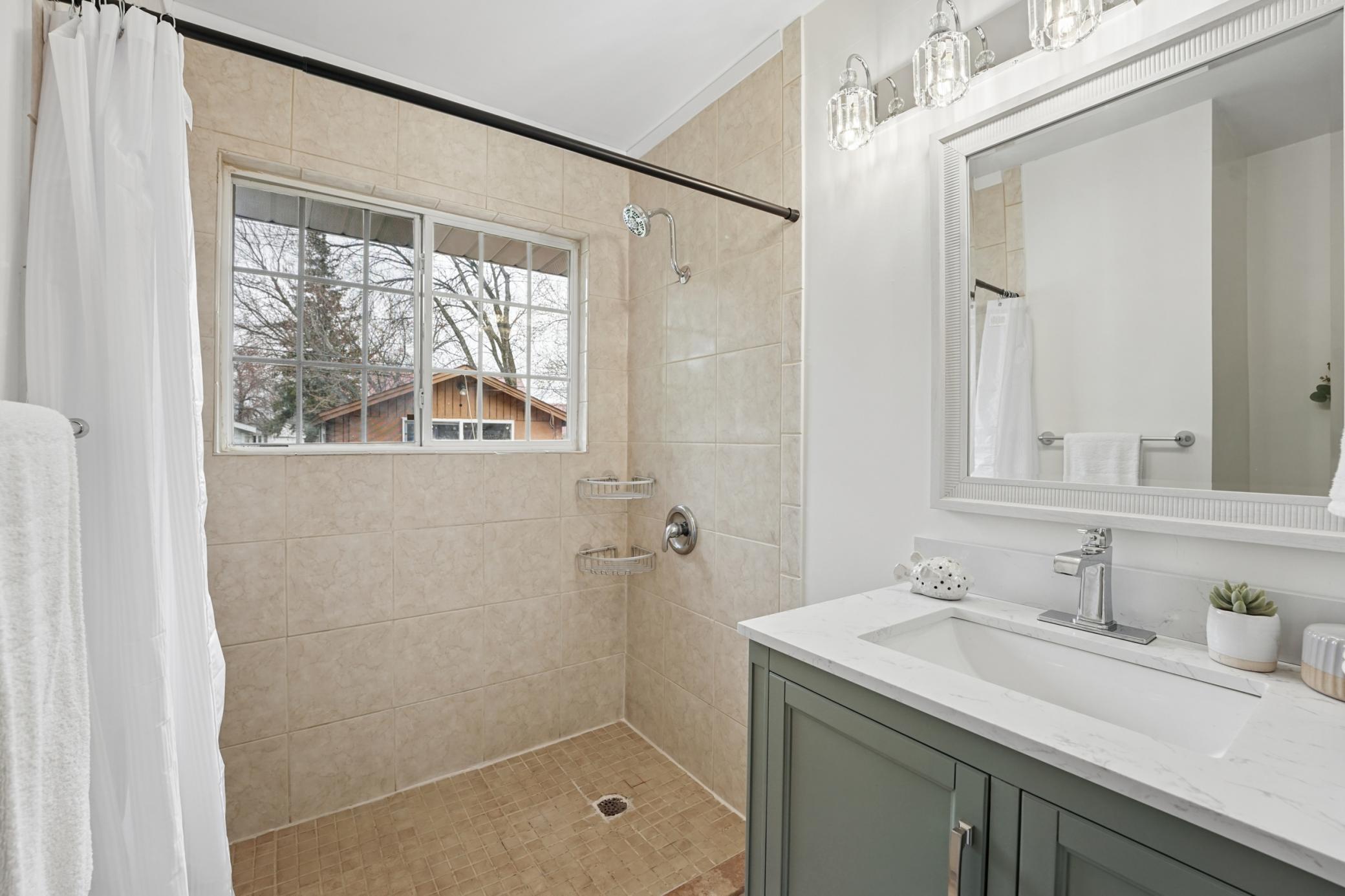 Beautifully undated bathroom