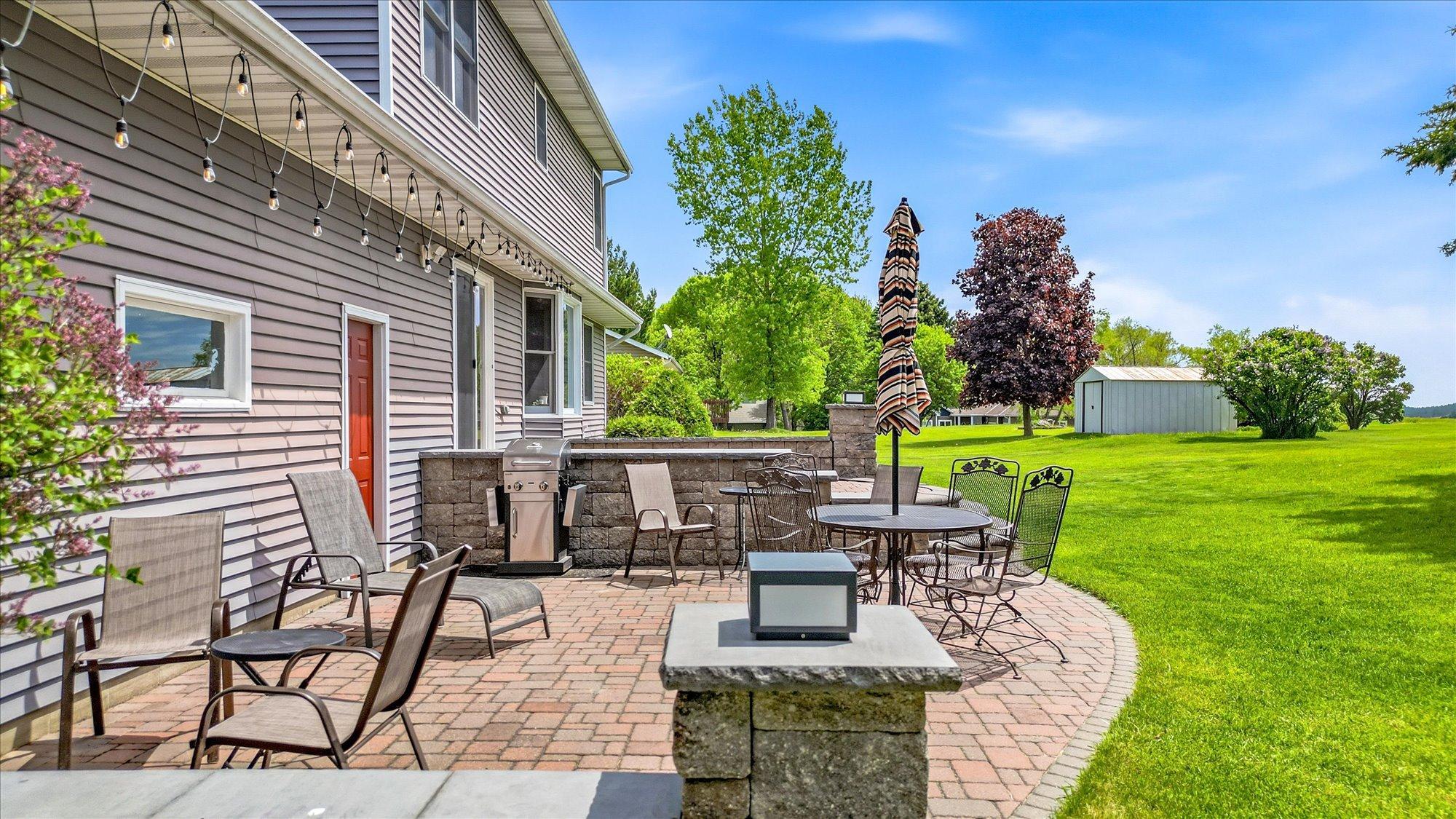 Great entertaining spaces.