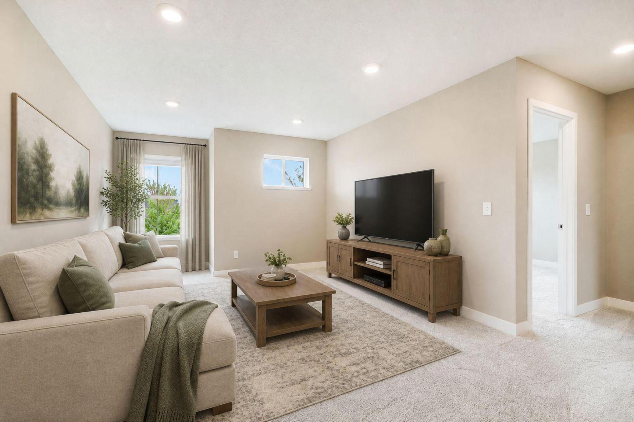 Loft Virtually Staged