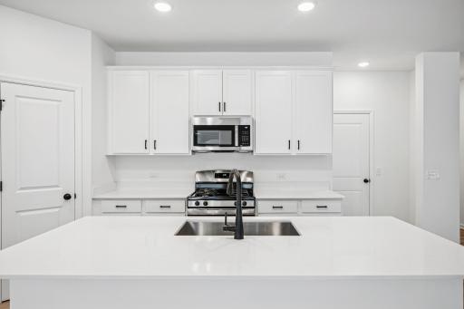 A neutral palette to add your own character. A picture of a completed Crestwood home.