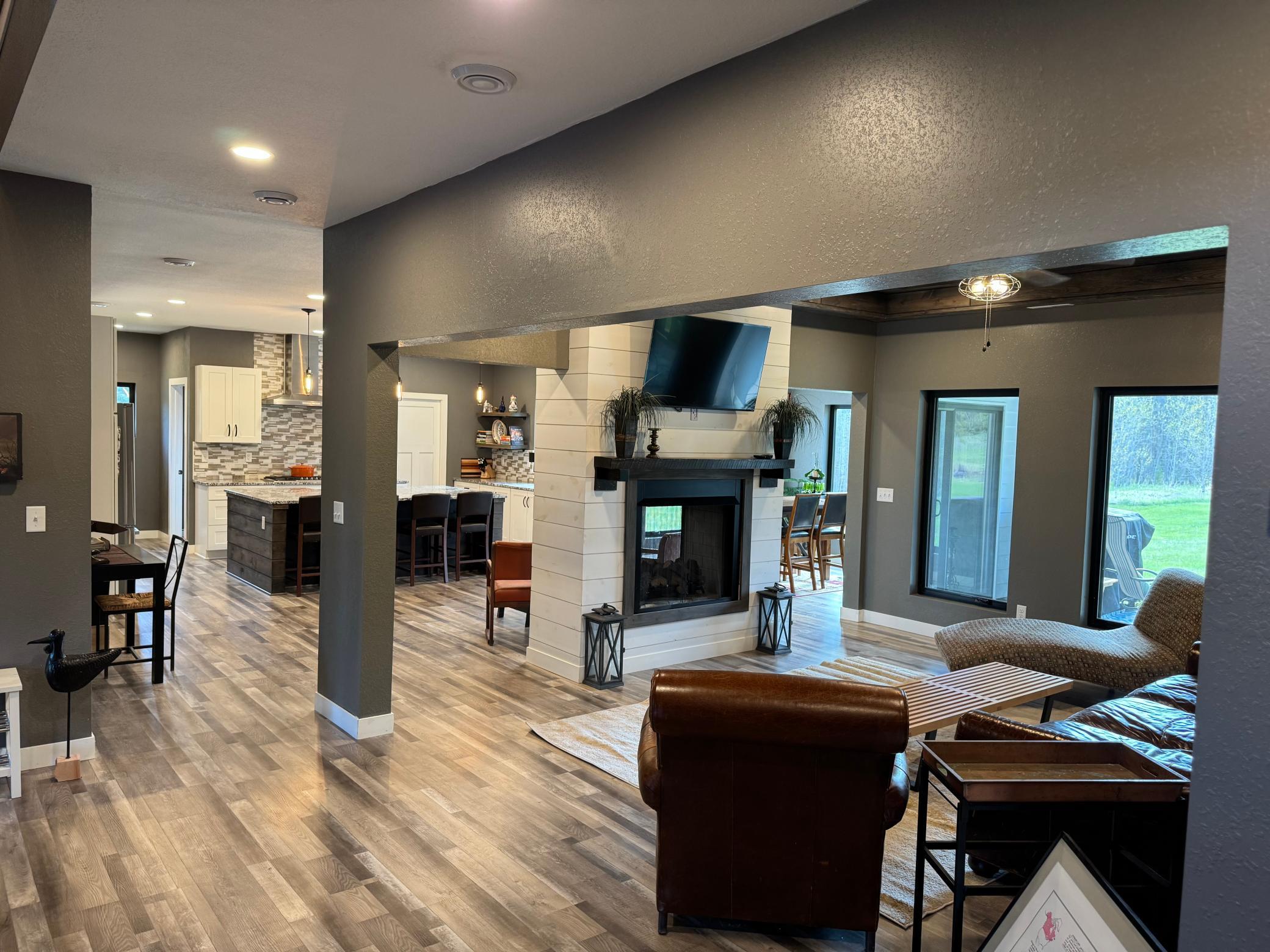 Living Room From Stairs
