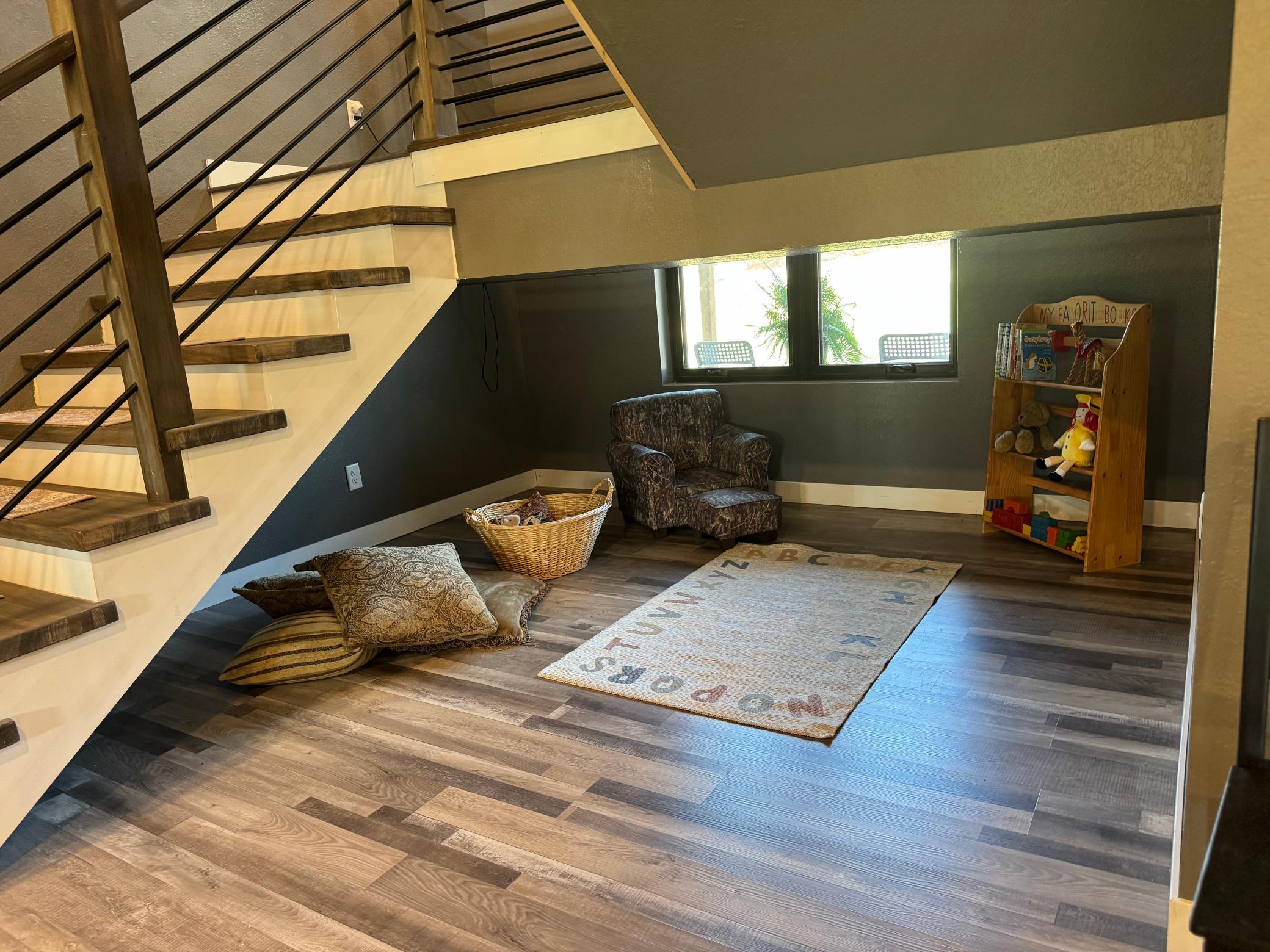Flex Area Under Stairs