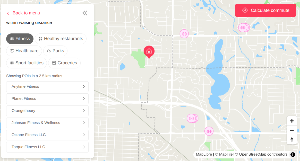 Fitness Locations