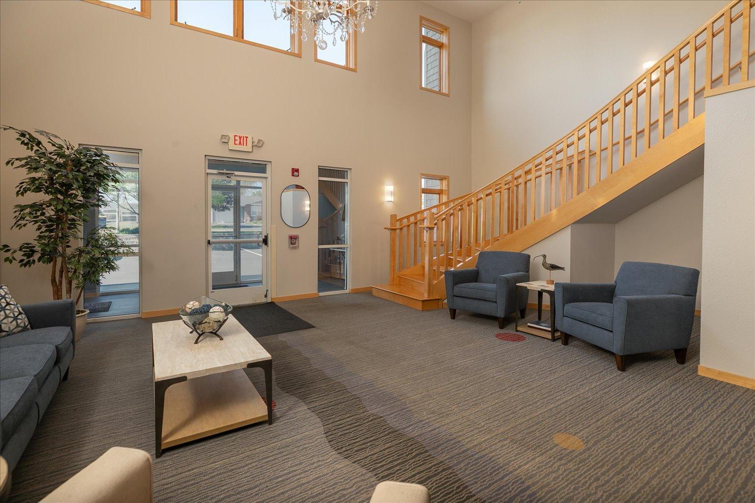 Main Lobby access to complex