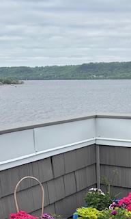 View over looking Lake Pepin from the Rooftop