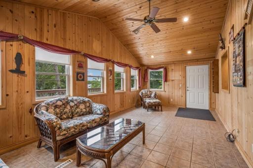 Sunroom could make a great dining room option