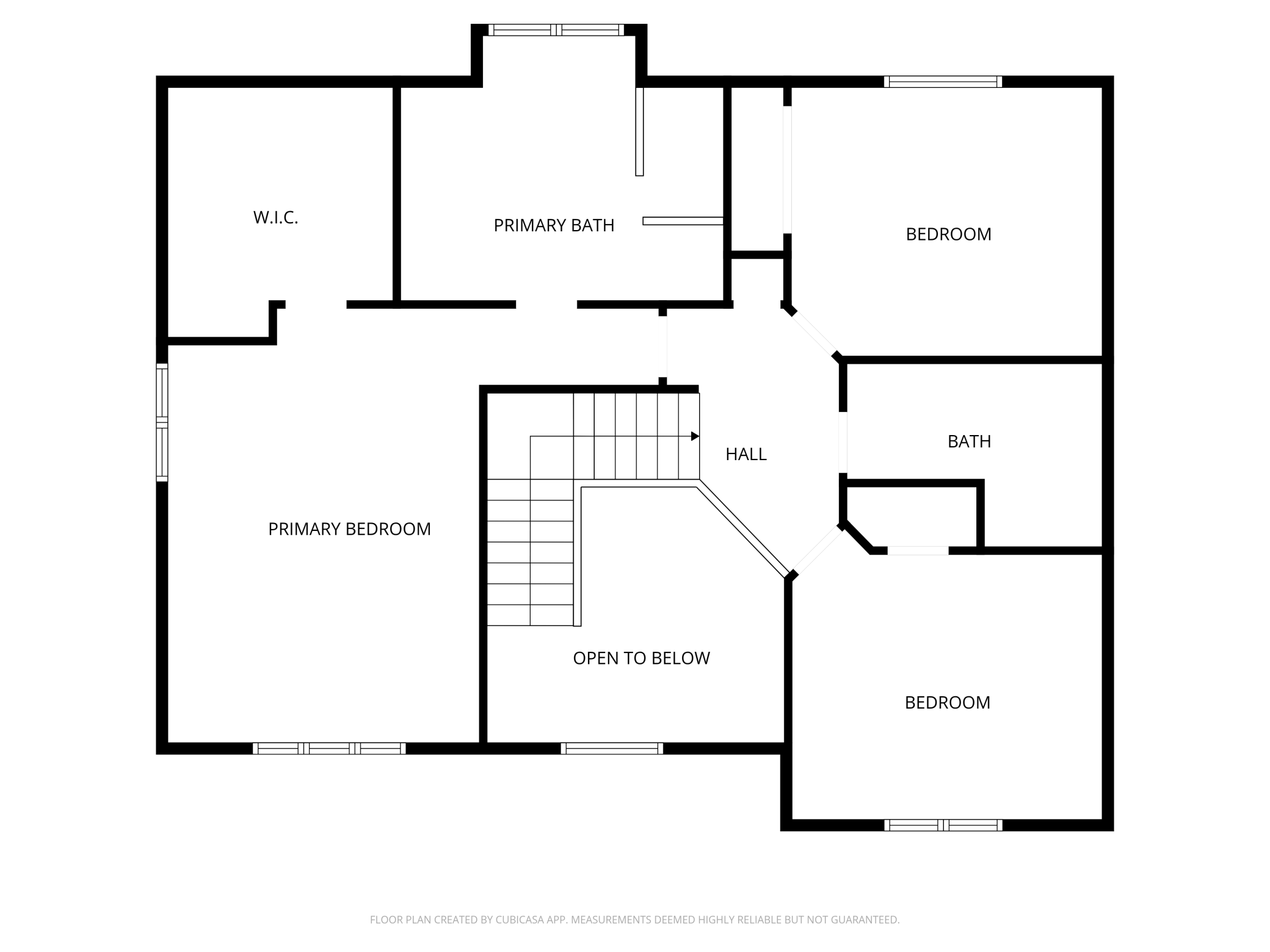 Upper Level Floor Plan