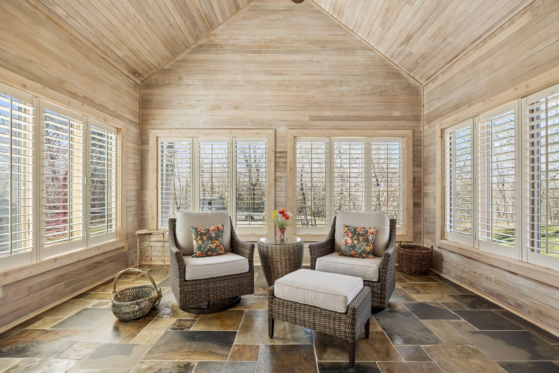 Magnificent three season porch! Perfect for your morning coffee. Porch windows were updated in 2024.