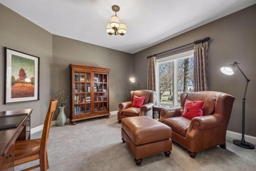 Main level office and/or sitting room. Plenty of space to do whatever you desire in this area.