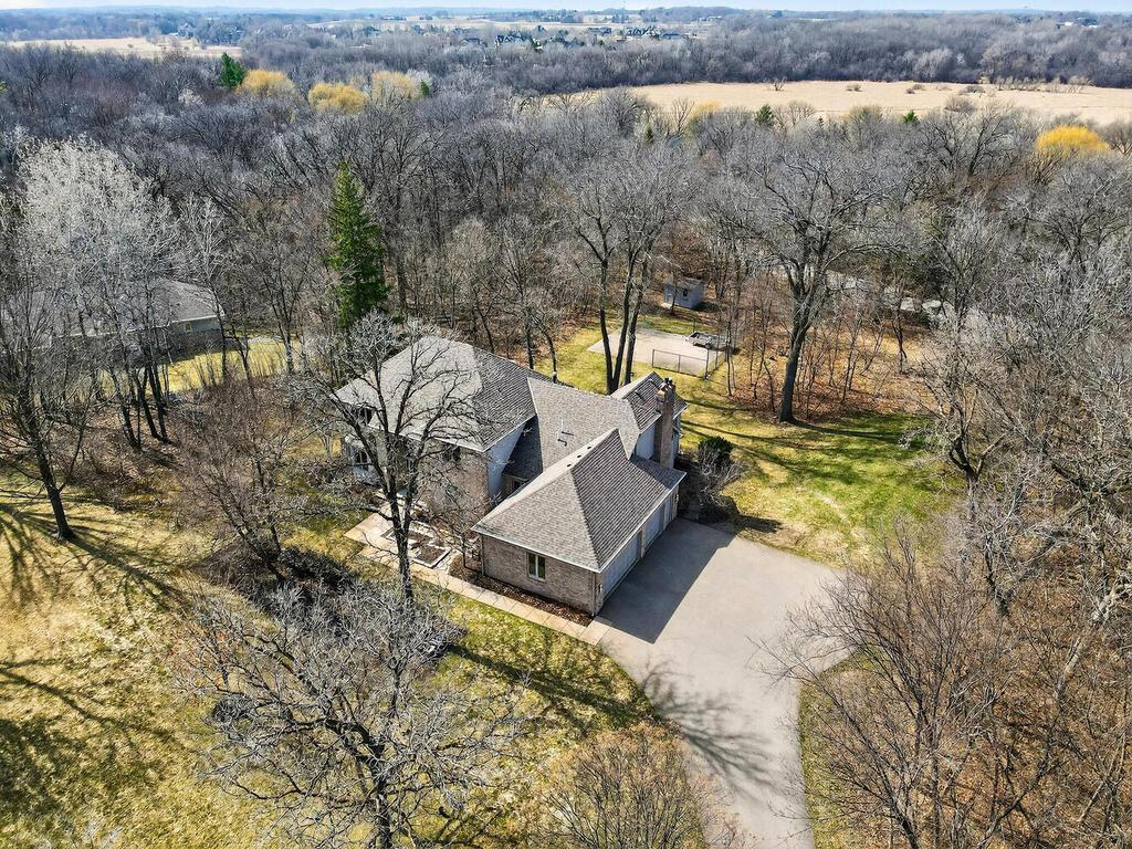 Another view of the house from above!