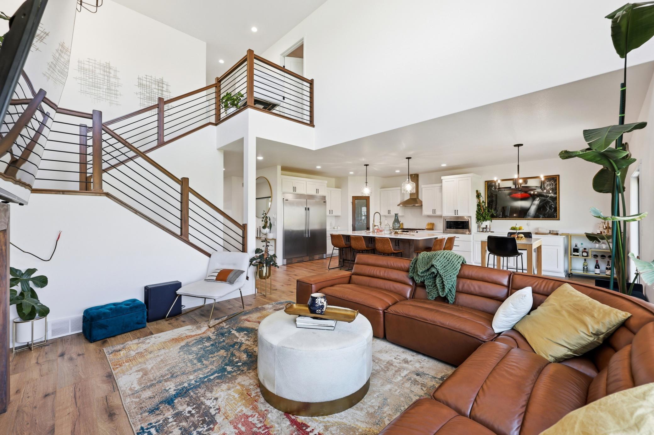 Living Room + Kitchen