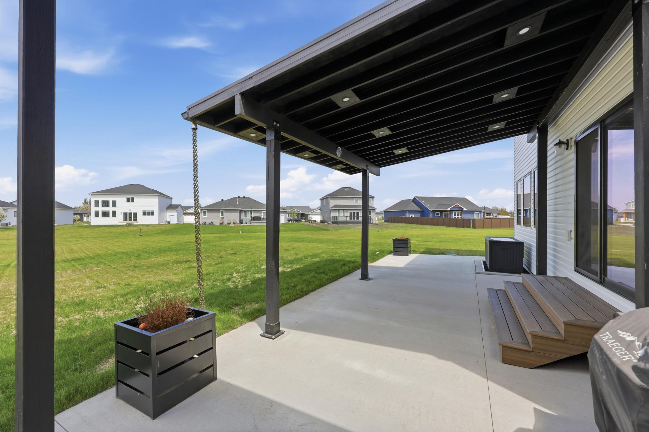 Covered Rear Patio