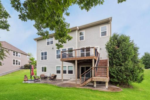 Enjoy the privacy and sunsets and nature views from the large deck or lower level patio
