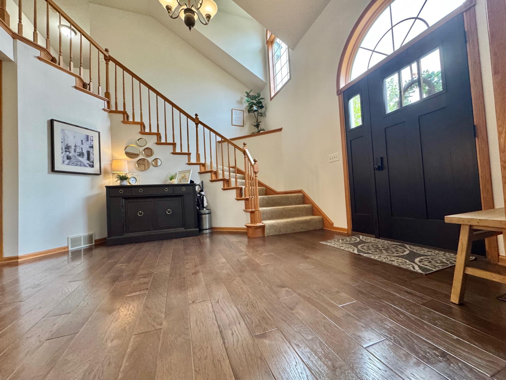 Engineered hardwood flooring