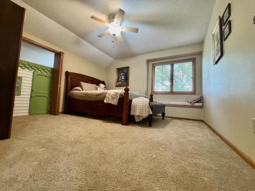 Bedroom 4 walk in closet used as playhouse (Door can be removed)