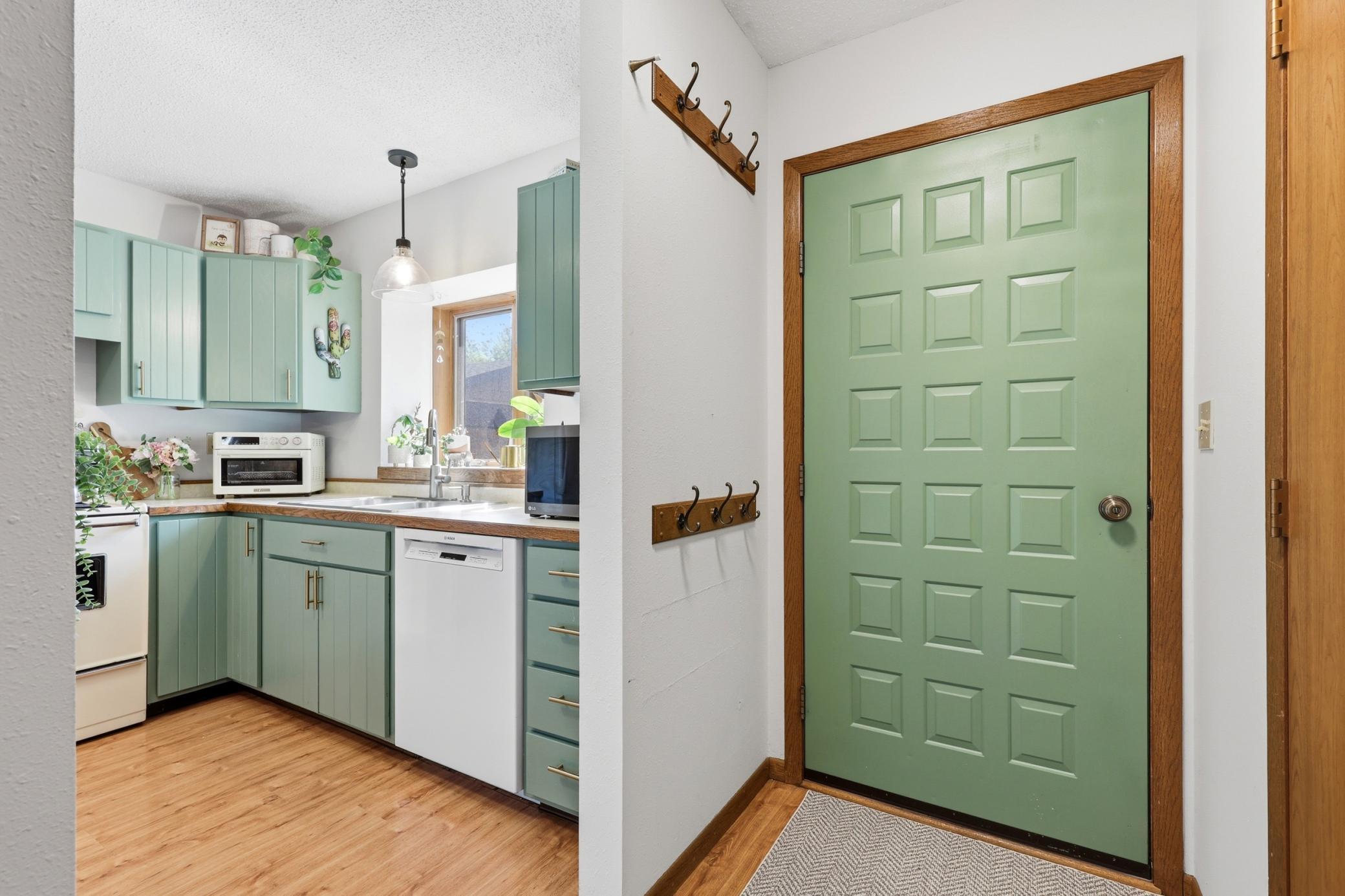 Kitchen & Front Door