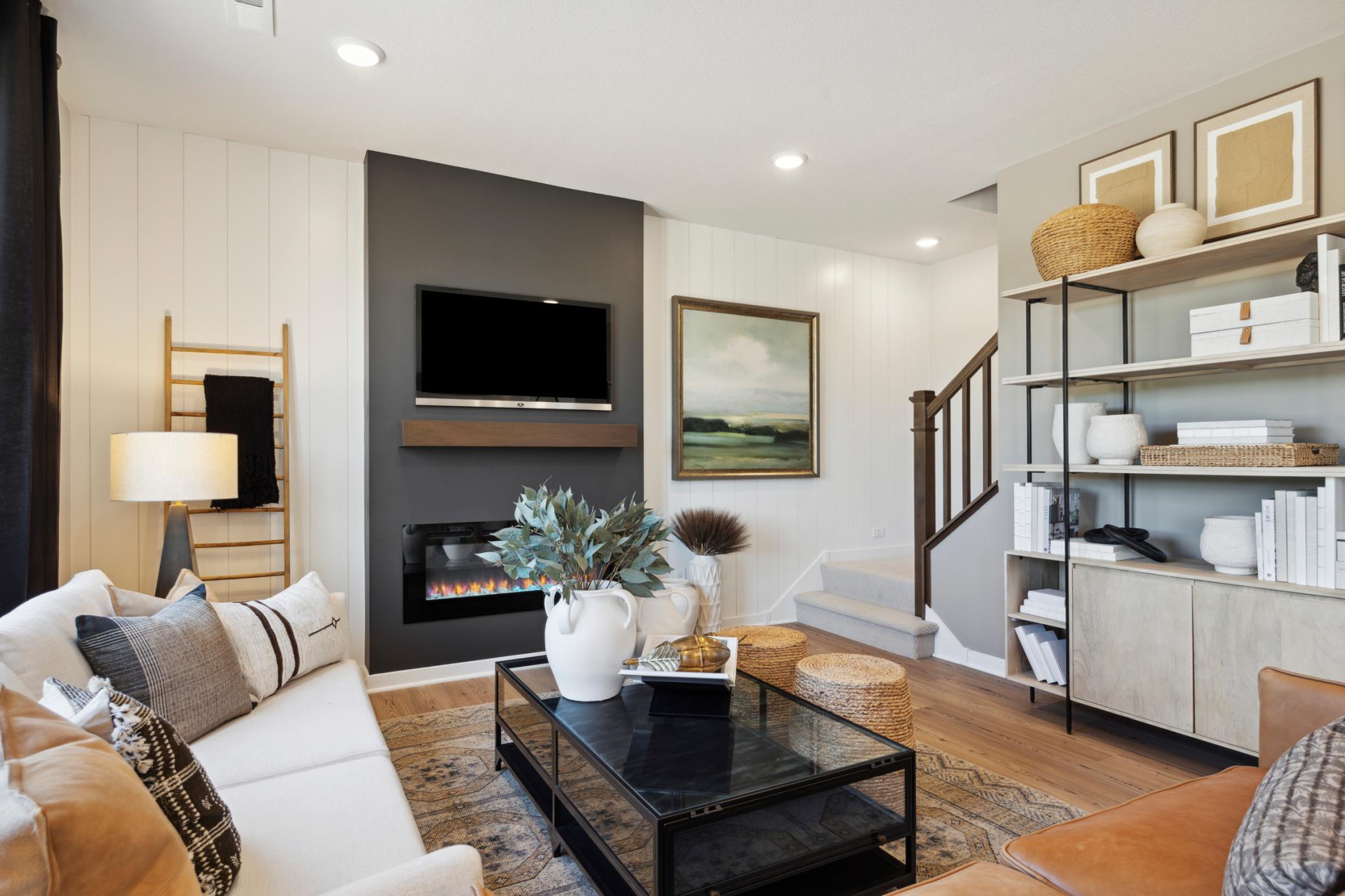Easily accommodates generous seating and media setup, with flexible layout options to fit your lifestyle.