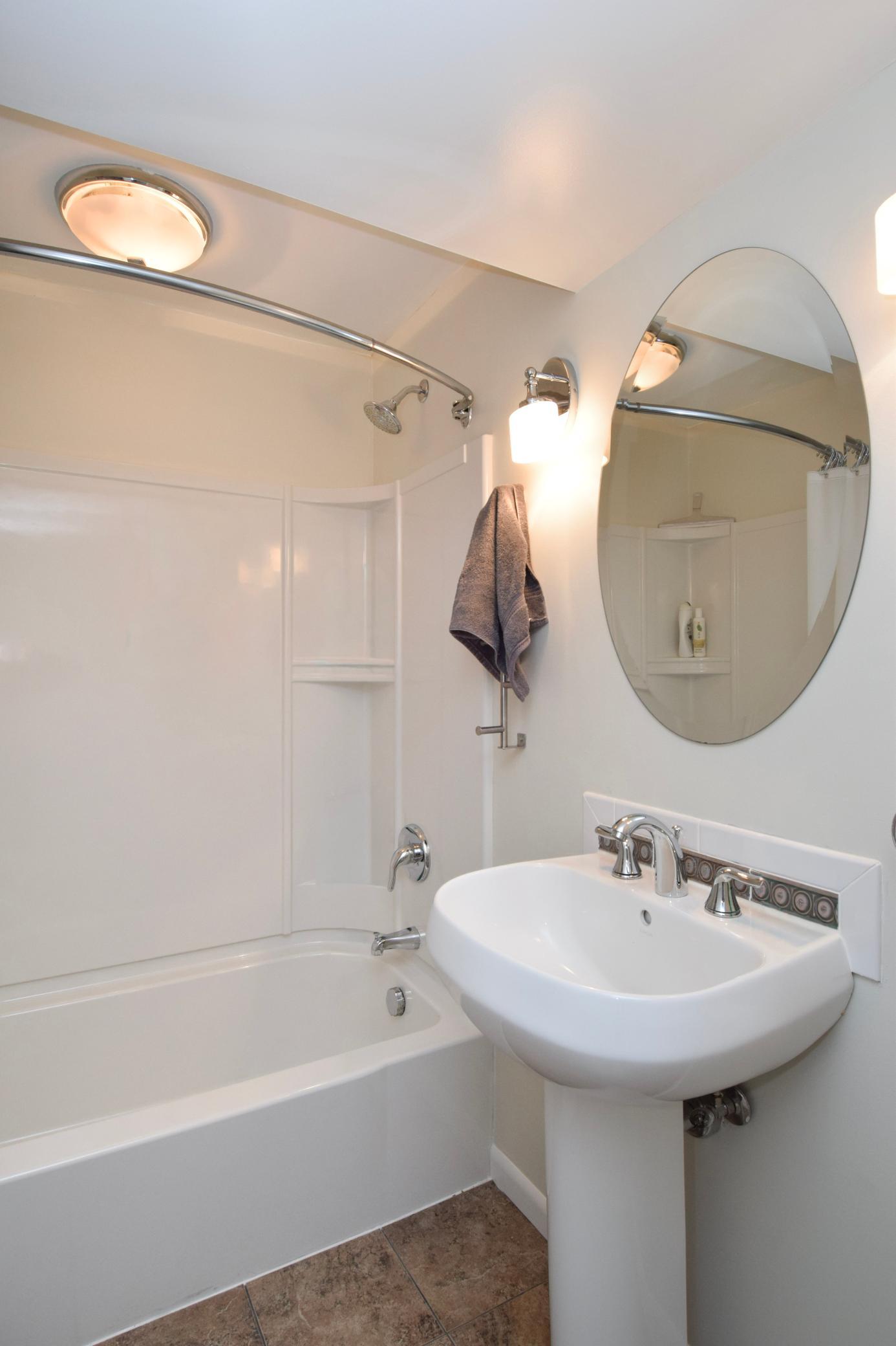 Third bathroom. Lower level.