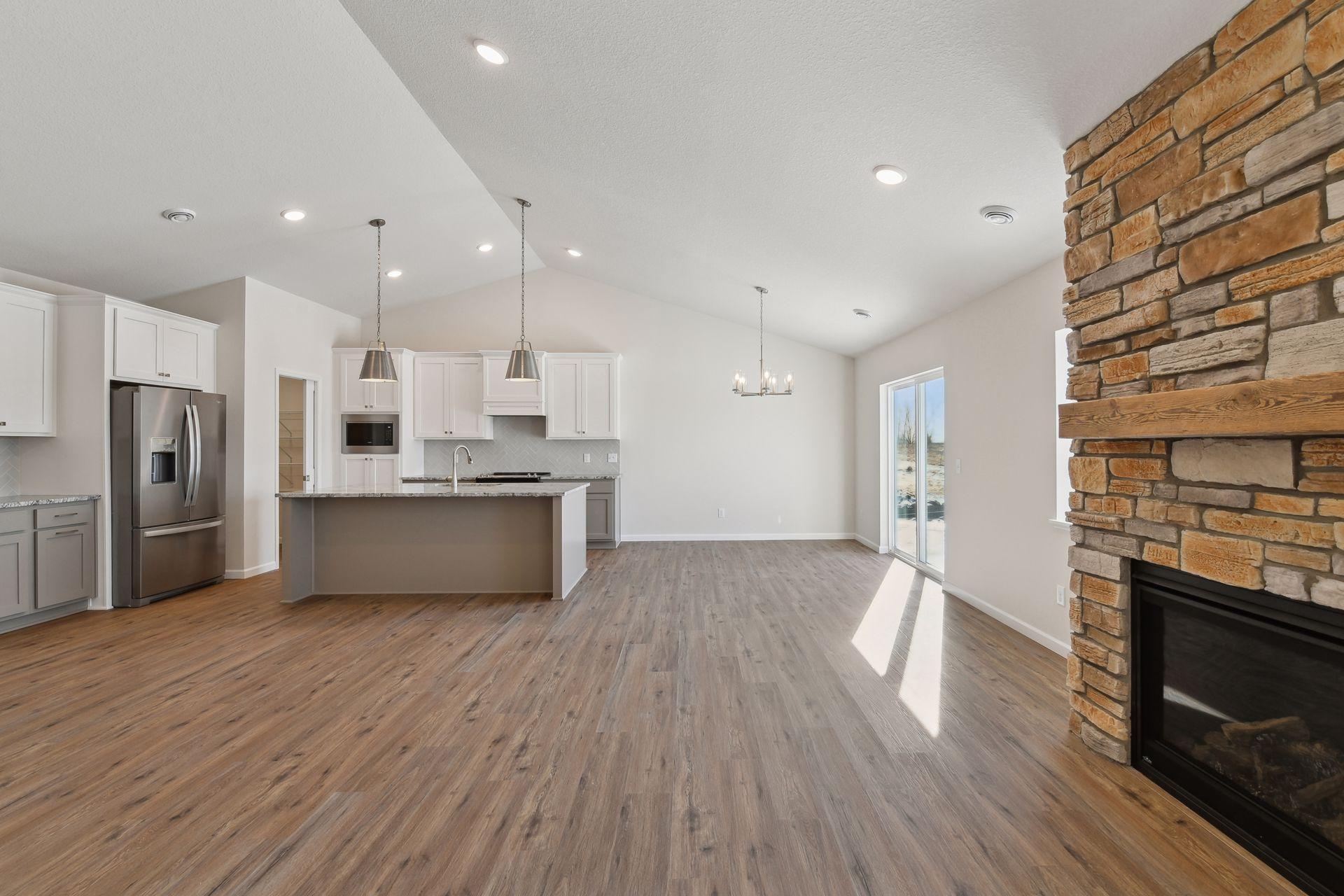 Photo is of a different home (same model) - colors and selections may vary.