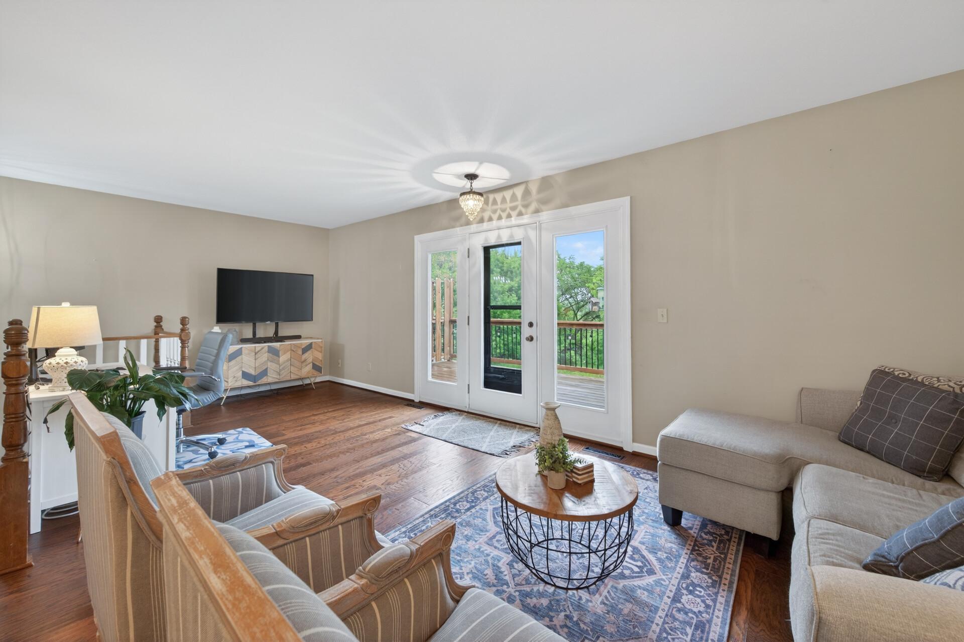 Main Level Living and Easy Transition to Outdoor Space