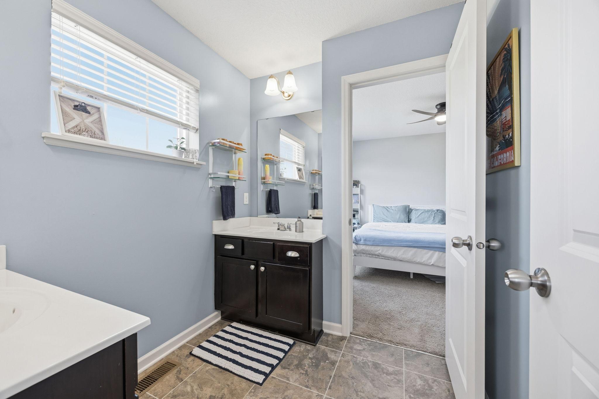 Jack and Jill Bathroom Second Floor