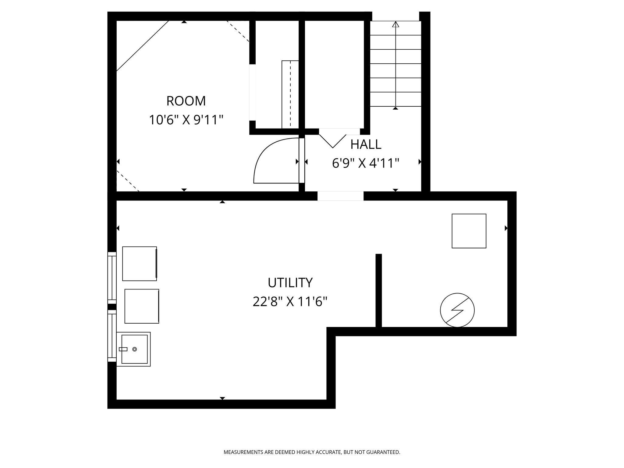 Basement layout.