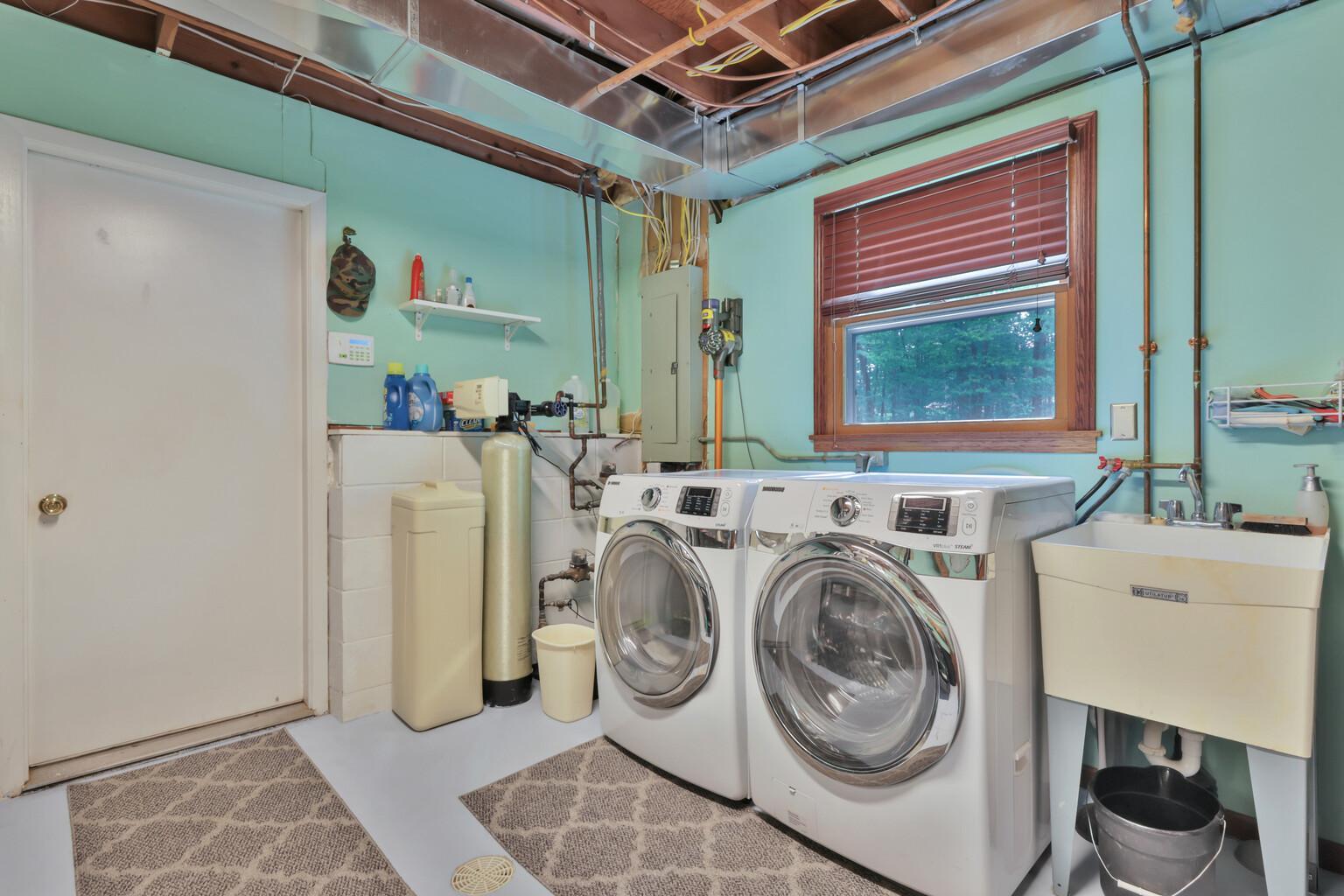 Laundry Room with Walk out to Garage