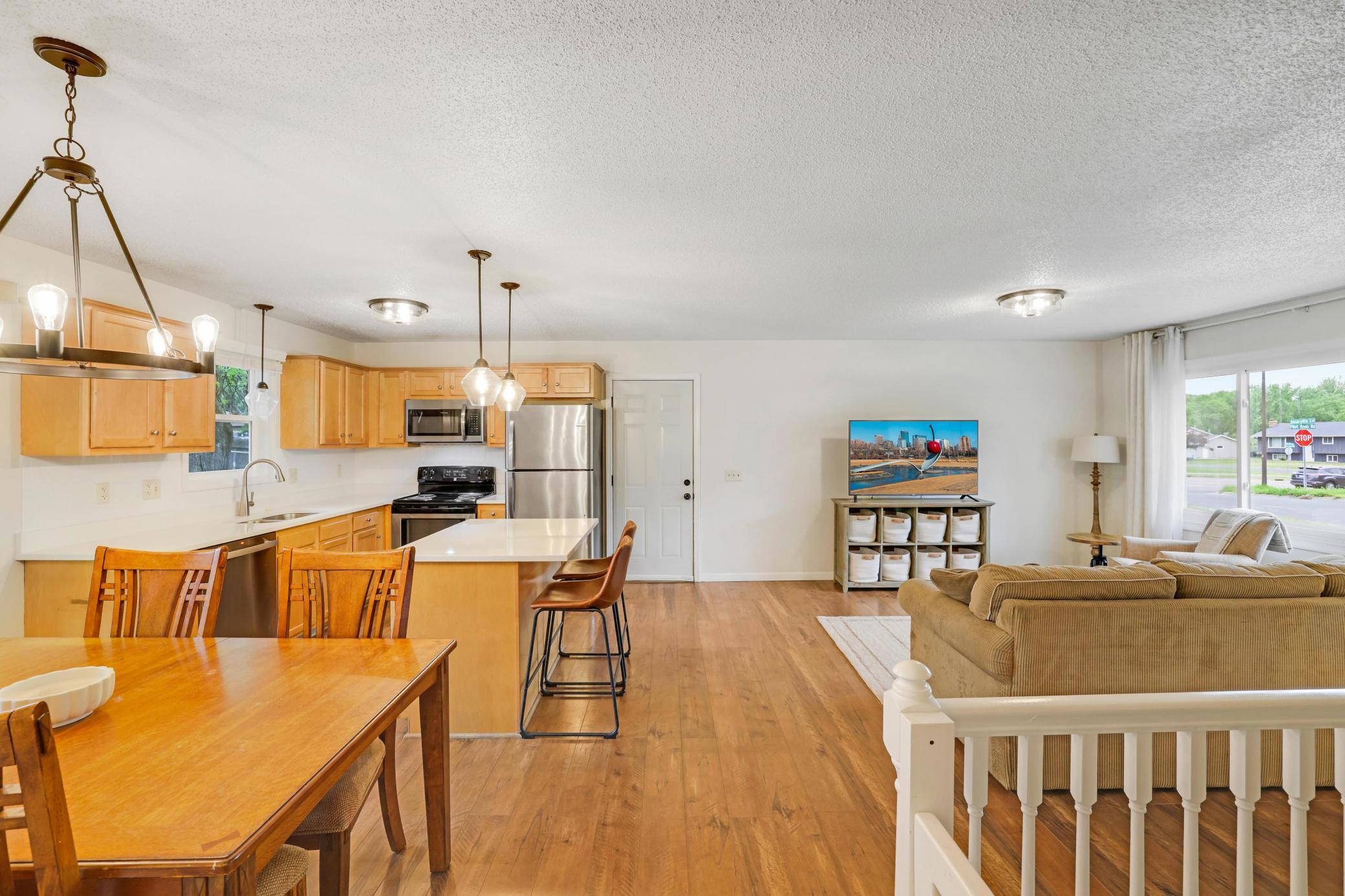 Open floor plan