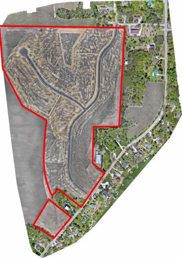 Chainview Estates (Red line approx plat)
