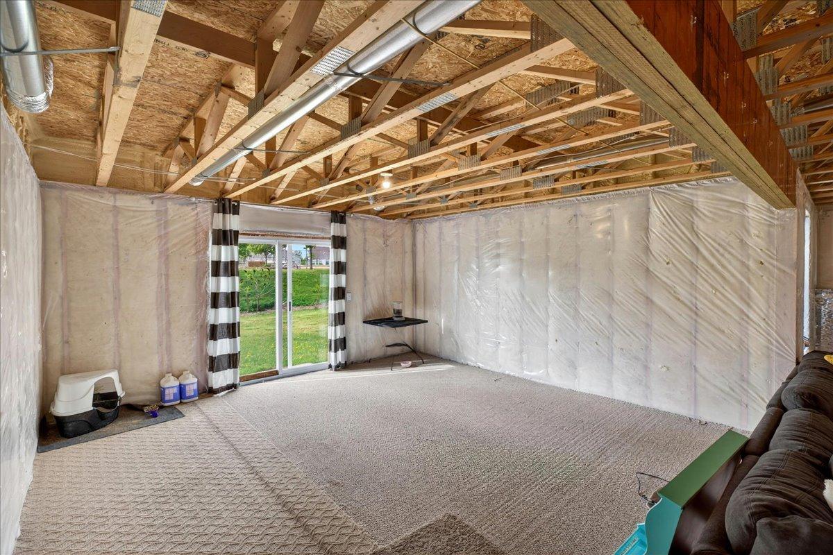 Walkout Unfinished Basement