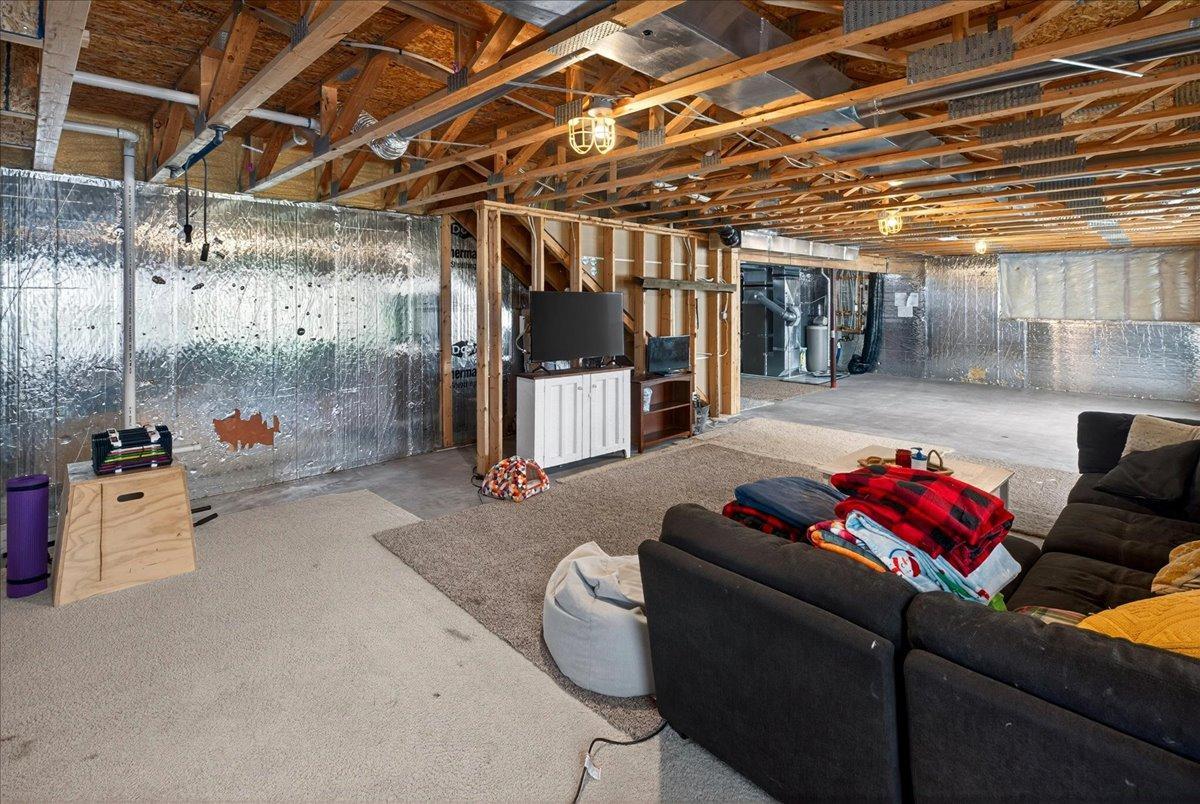 Walkout Unfinished Basement