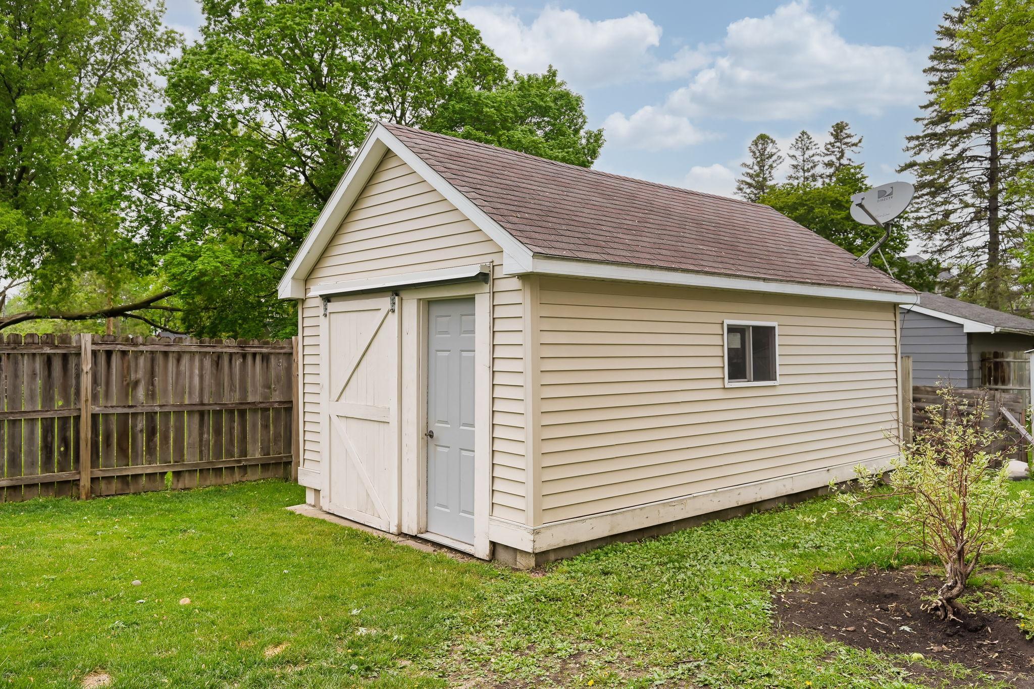 Large Shed With Poured Concrete Floor