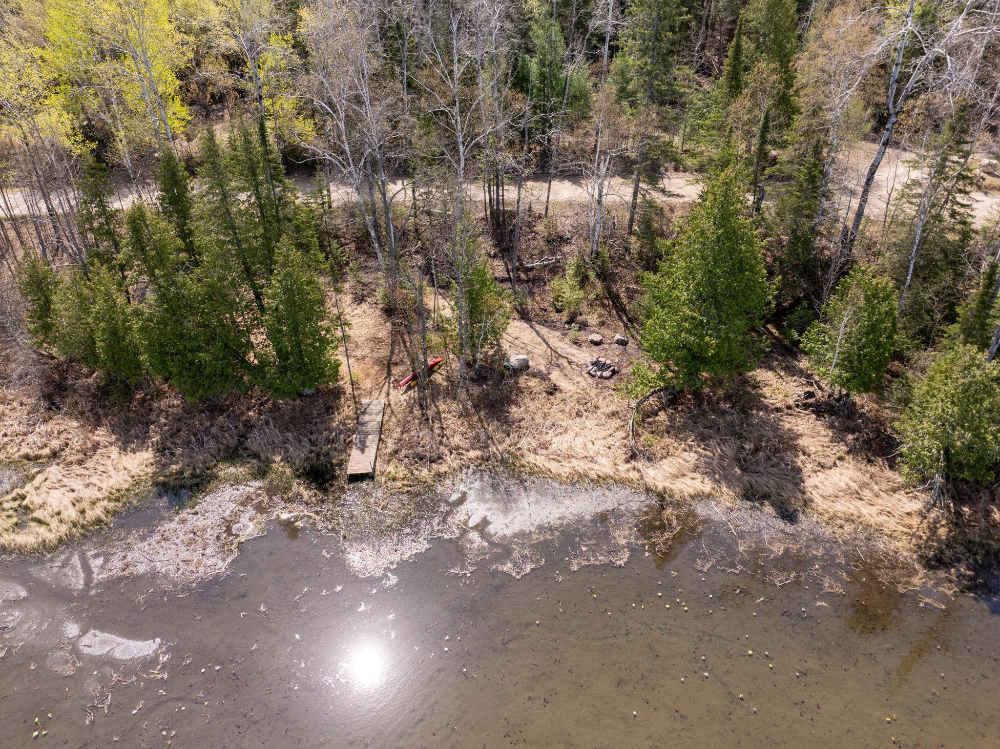 Grass Lake shoreline
