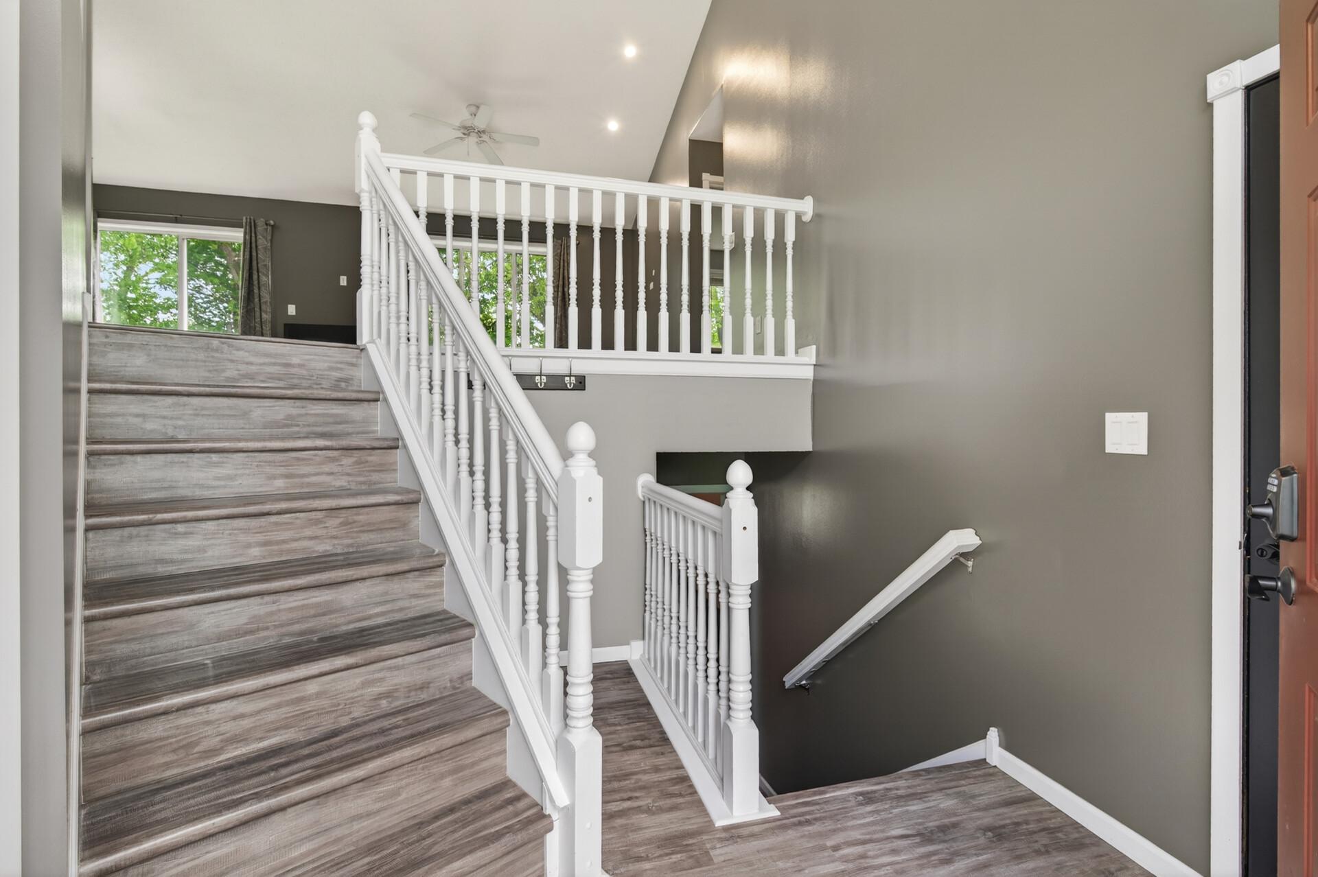Spacious entry