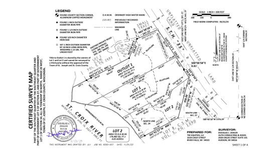 xxxx 132nd - Lot #1, Houlton, WI 54016