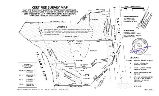 xxxx 132nd - Lot #1, Houlton, WI 54016
