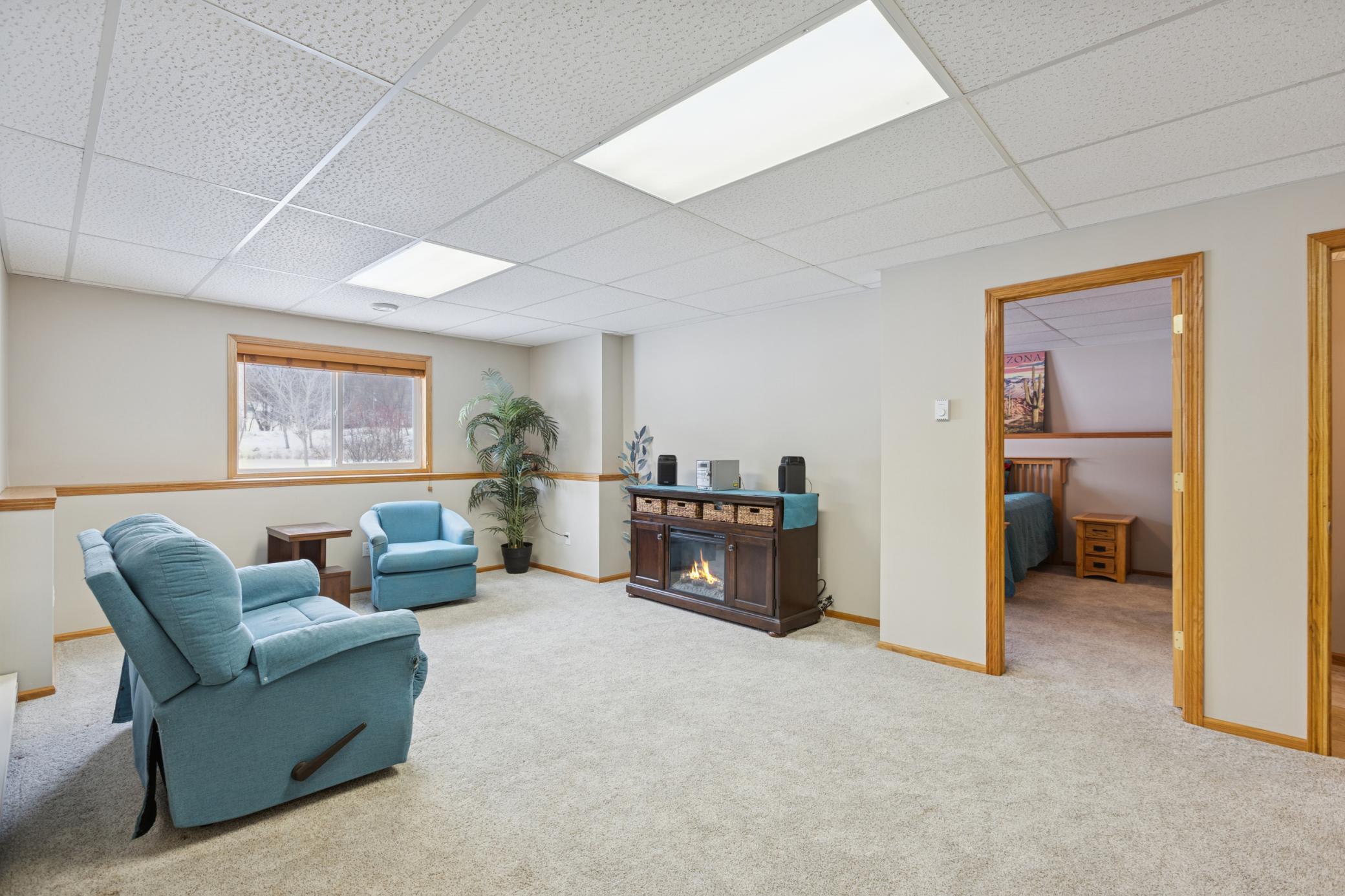 Another view of the family room.