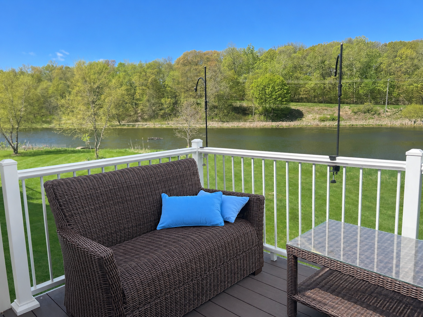 Another view of the deck.