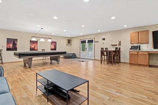 I imagine you would forget you are in a deeply wooded area with privacy all around you when you are in this room. Lost in your own oasis.