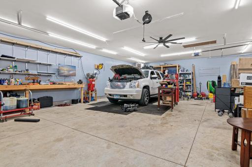 Its insulated, Heated, and a great space.