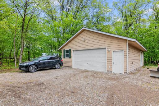 What about Second Garage you ask? Well, here you go! 2 Garage-Door entrances that will keep everything safe or you can use as a work shop.