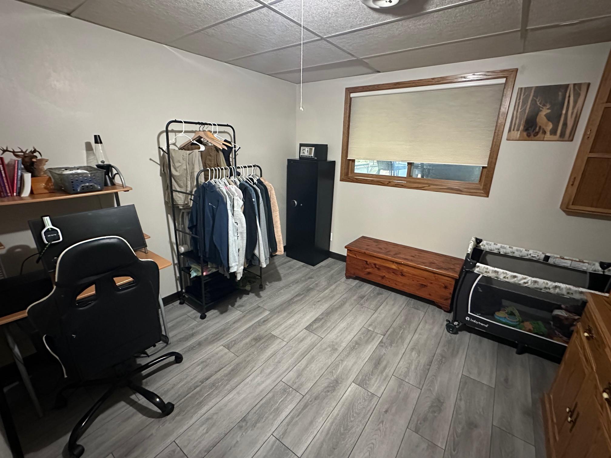 Lower level office area