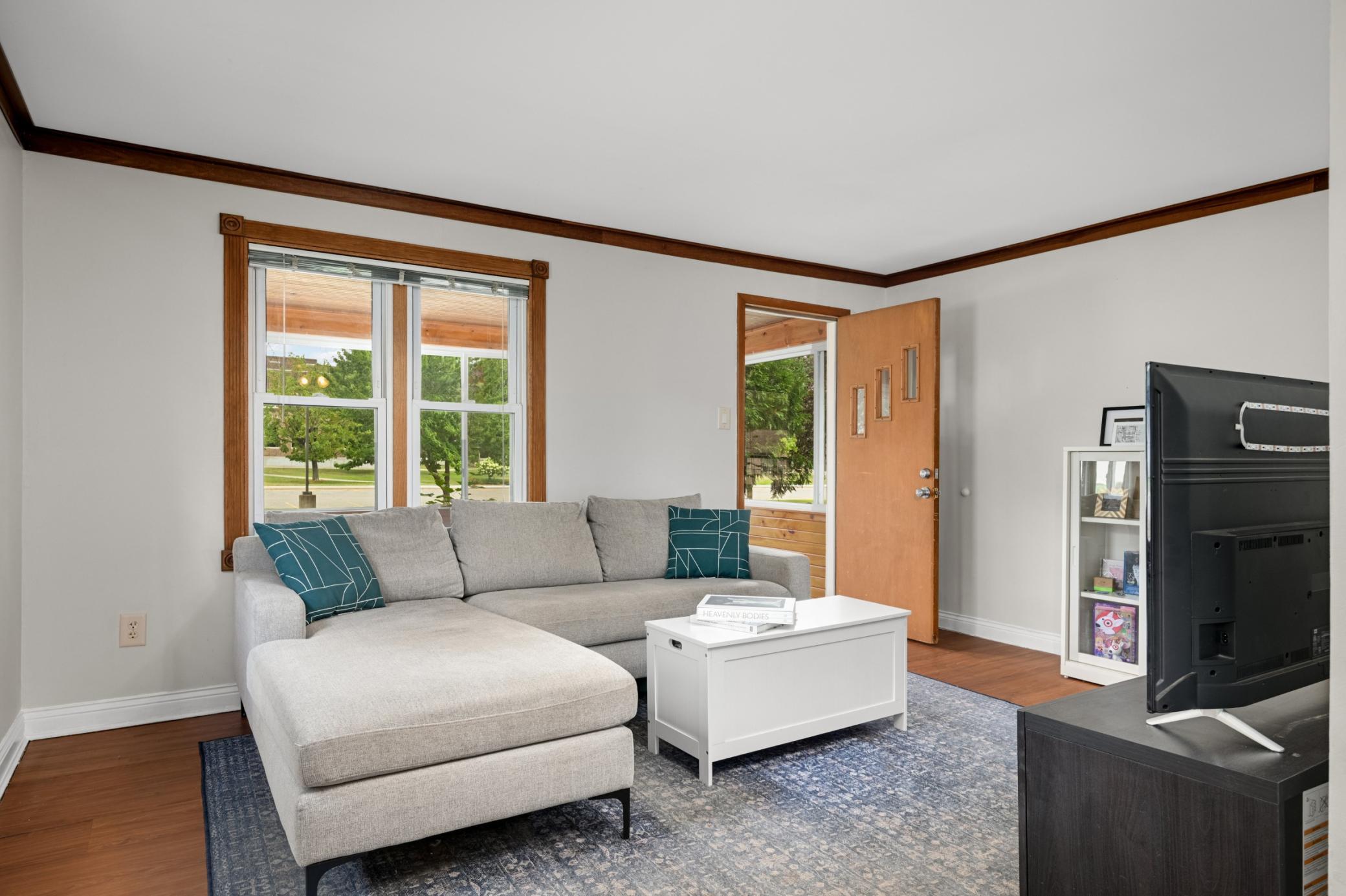 Plenty of natural light