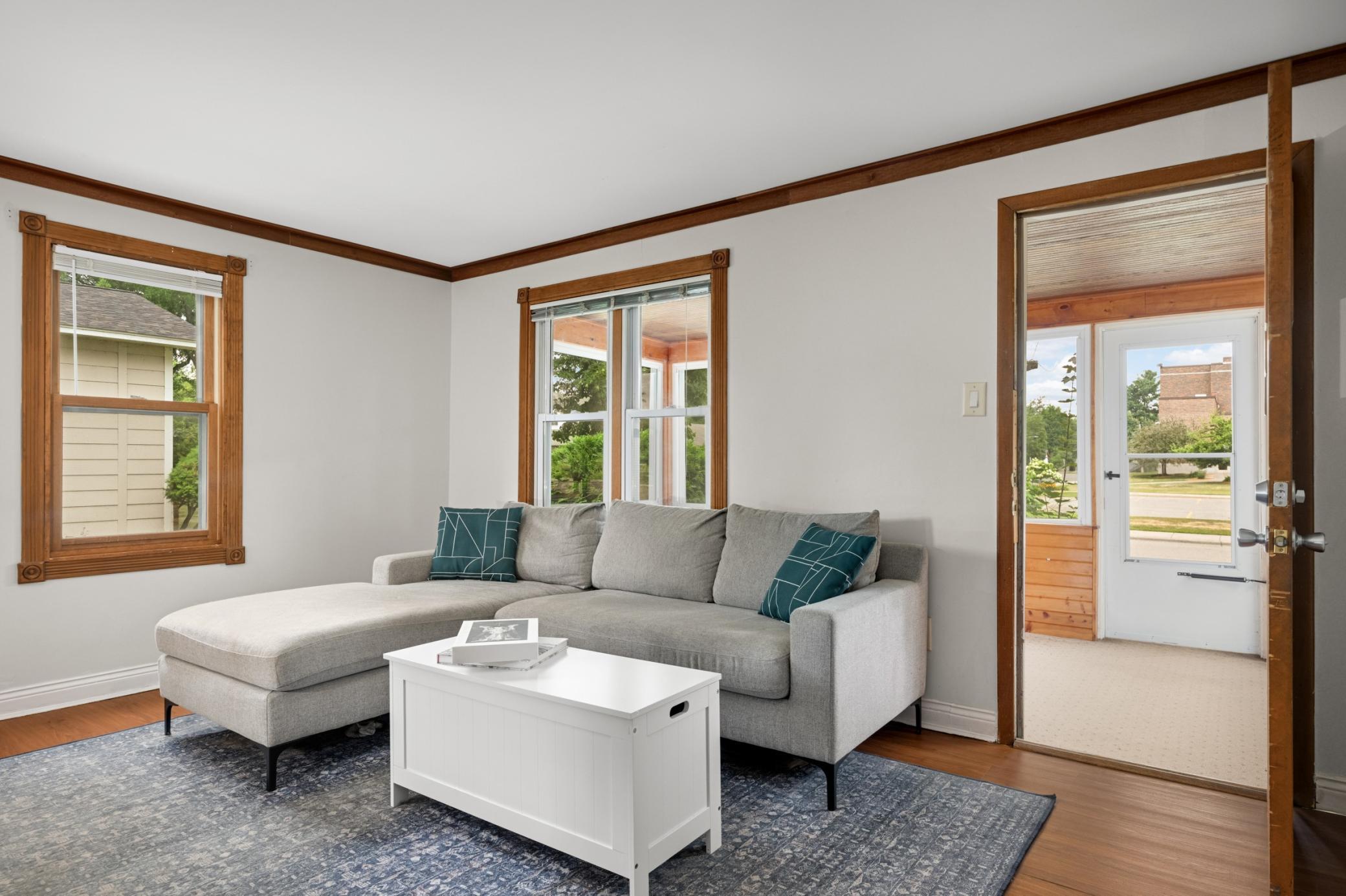 Inviting front room