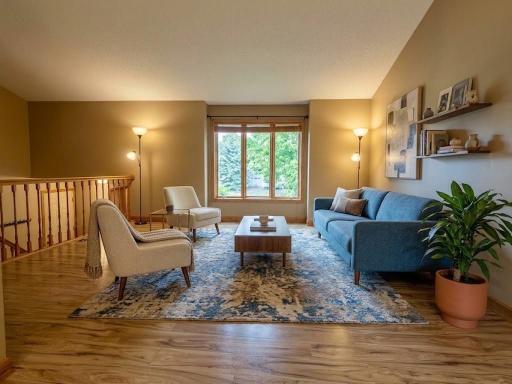 Virtually Staged Living Room