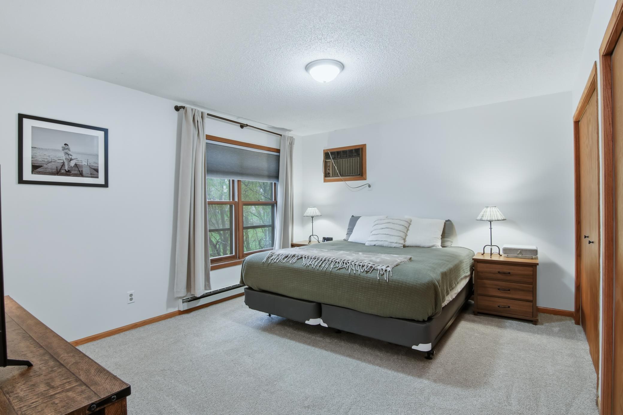 Upper level primary bedroom.