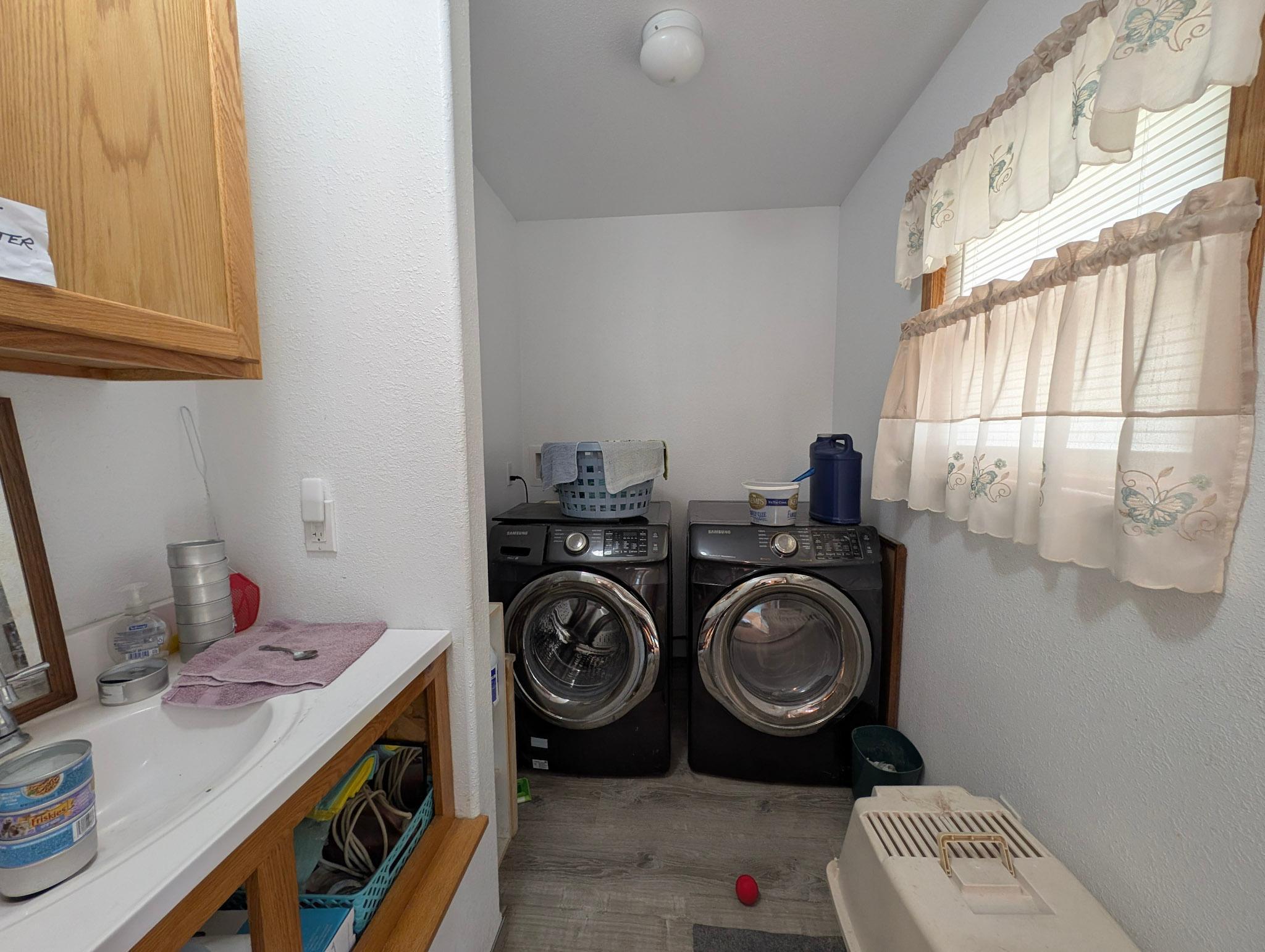 main floor laundry