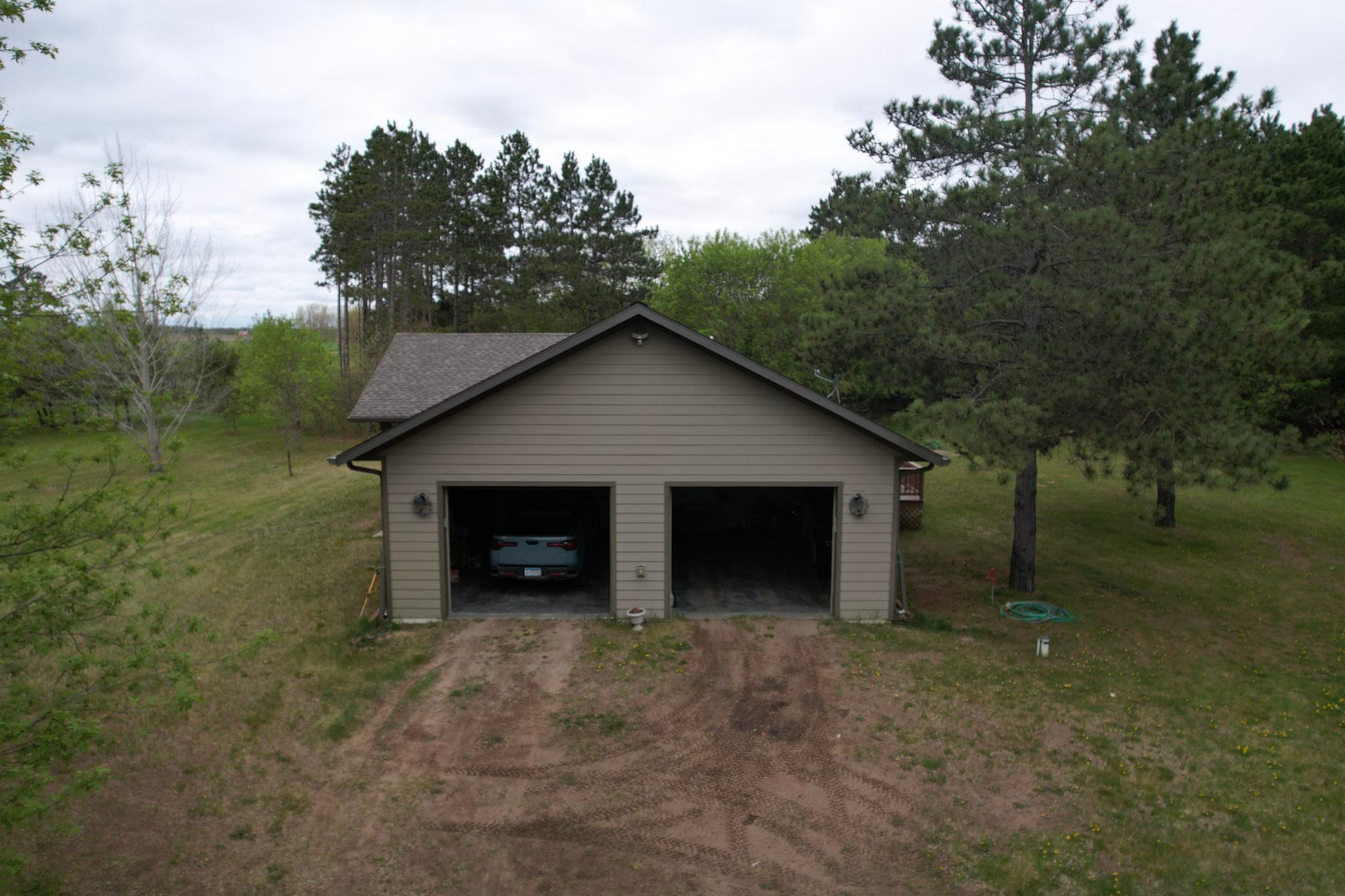 Two stall garage, Perham Minnesota